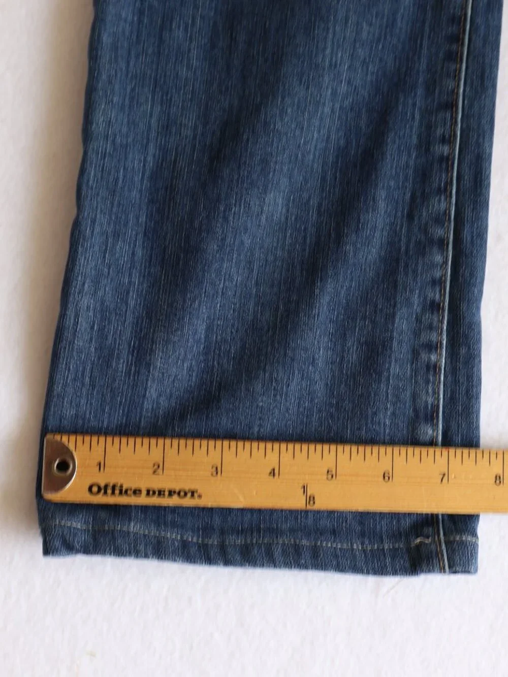 True Religion Ricky Relaxed Straight Jeans Mens 34x32 Flap Pocket Y2K